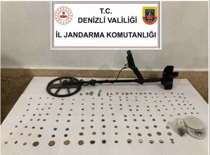 Denizli’de 312 Adet Tarihi Eser Ele Geçirildi