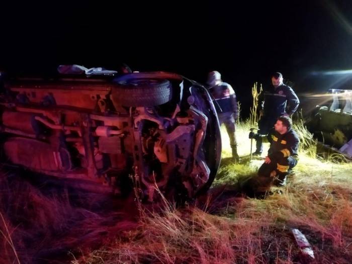 Pazaryolu’nda Trafik Kazası; 3 Yaralı