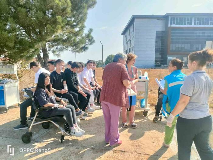 Muratlı’da Hap Tatbikatı Yapıldı