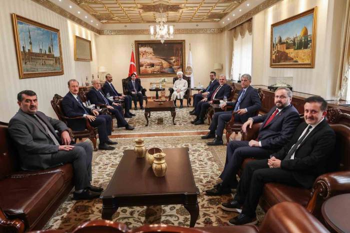 Bakanlıklararası Hac Ve Umre Kurulu, Diyanet İşleri Başkanı Erbaş’ın Başkanlığında Toplandı