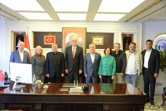 Başkan Bakkalcıoğlu Yeni İl Başkanı İle Bir Araya Geldi