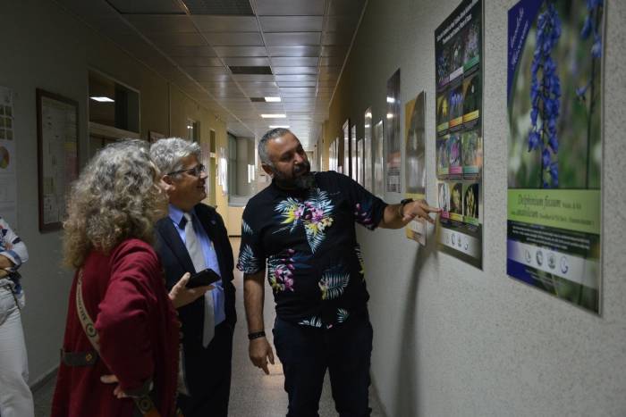 Herbaryum’u İncelediler