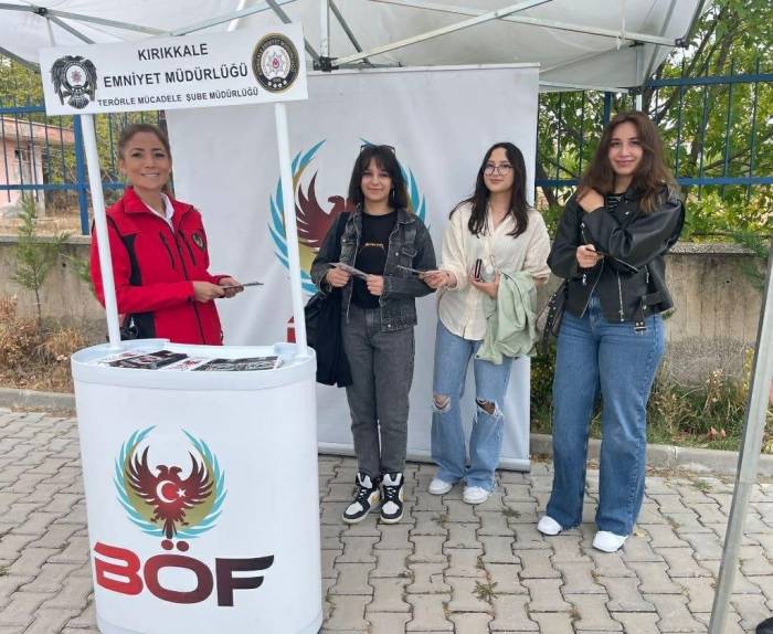 Kırıkkale’de Öğrenciler Terör Konusunda Bilgilendirildi