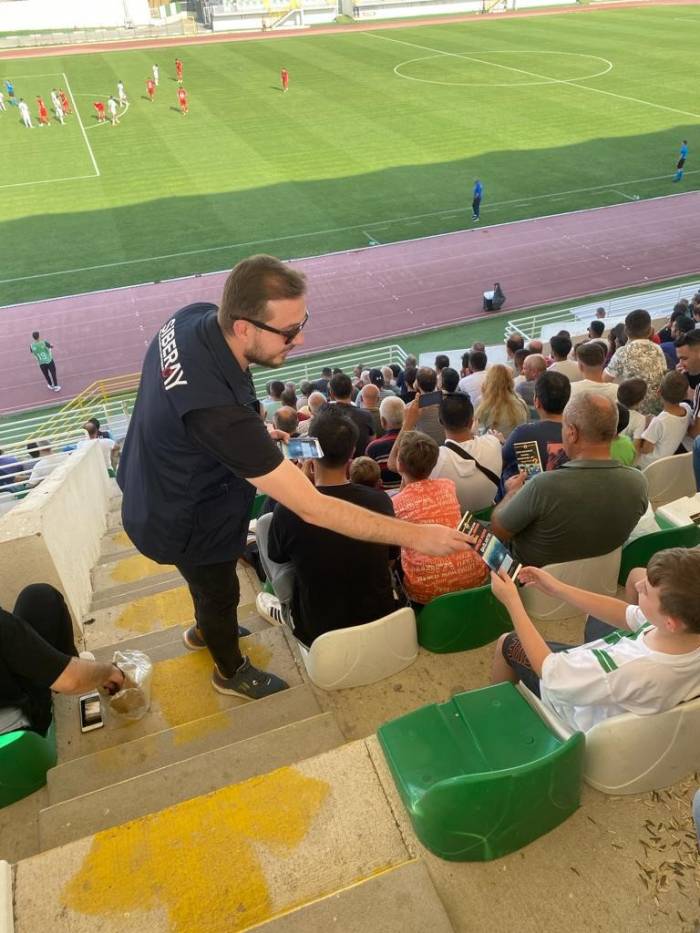 Maçta Yasadışı Bahis Bilinçlendirmesi