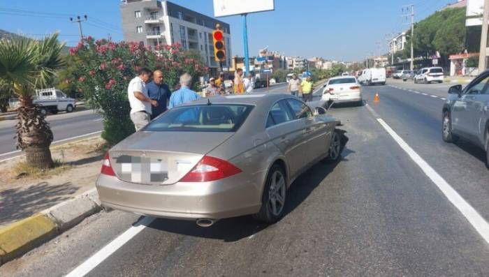 Milas’ta Trafik Kazası: 2 Yaralı