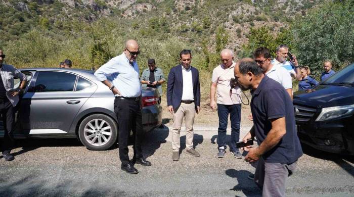 Ortaca’da Cumhurbaşkanlığı Bisiklet Turu Güzargahında İnceleme