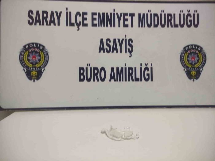 Motosiklet Sürücüsünün Üzerinden Uyuşturucu Çıktı