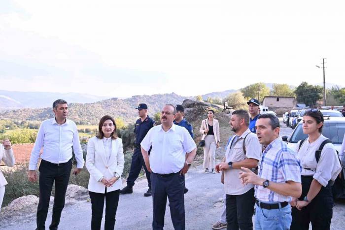 Vali Canbolat, Gül Esin Anı Ve Kültür Evi Çalışmalarını Yerinde İnceledi