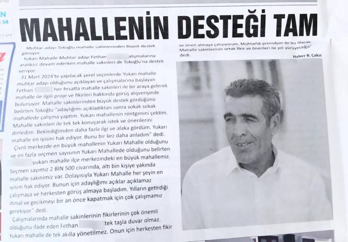 Haberin Altına Yapılan Yorumu Beğenmeyen Muhtar Adayı Dehşet Saçtı