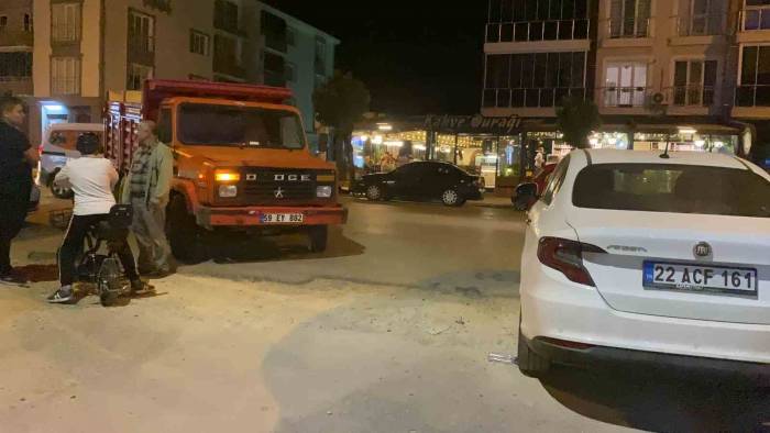 Edirne’de Trafik Kazası: 1 Yaralı