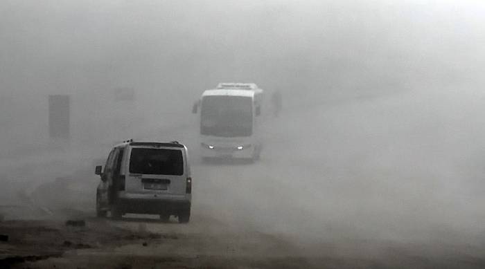 Yüksekova’da Yoğun Sis