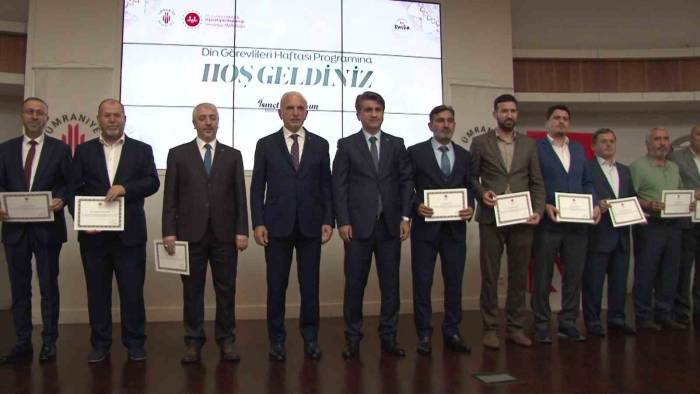 Ümraniye’de Din Görevlileri Haftası Kutlandı