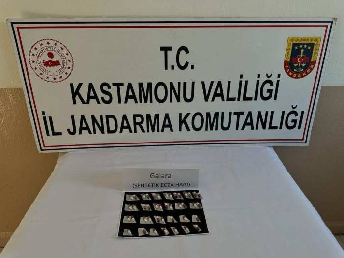Kastamonu’da Sentetik Ecza Hap Ele Geçirildi
