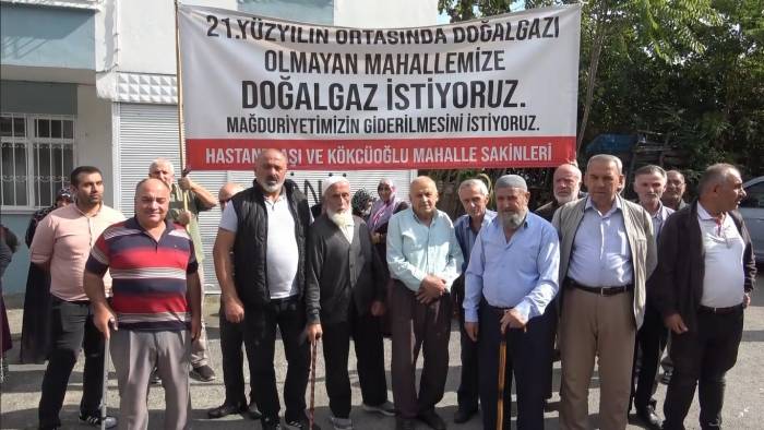 Samsun’un 2 Mahallesi 20 Yıldır Doğalgaz Bekliyor