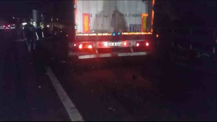 Hatay’da Feci Kaza: 2 Ölü, 1 Yaralı