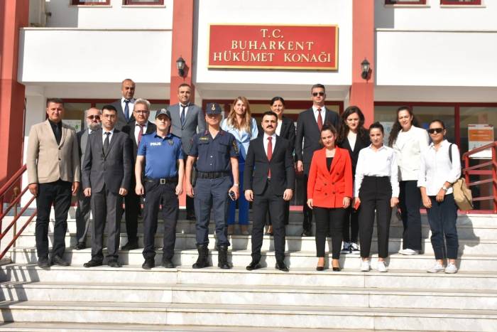 Buharkent Kaymakamı Omurca Görevine Başladı