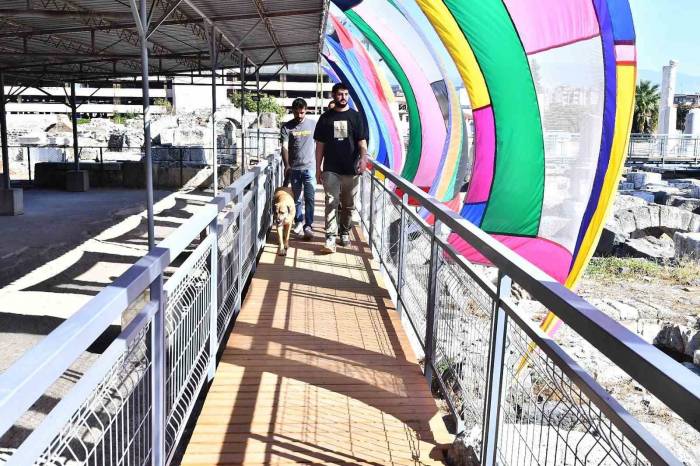 Turistler, Agora Ören Yeri’ndeki Tarihe Yakından Tanıklık Edecek