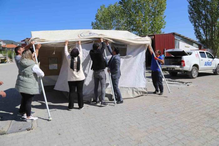 Çameli’nde İlkyarım Ve Afetlere Hazırlık Eğitimi Verildi