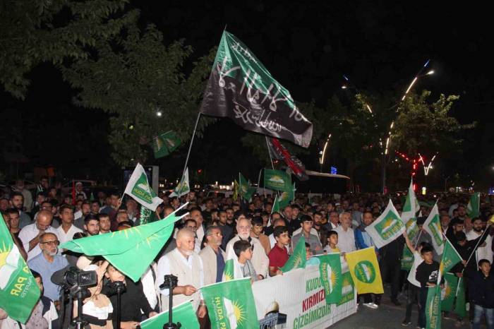 Batman’da Filistin’e Destek Açıklaması