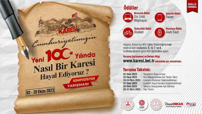 Karesi Belediyesi’nden Kompozisyon Yarışması