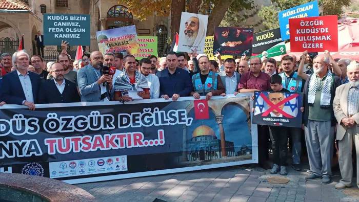Kütahya’da Stk’lardan Filistin İçin Destek Çağrısı