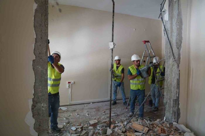 Balcalı Hastanesi’nde Güçlendirme Çalışmaları Başladı