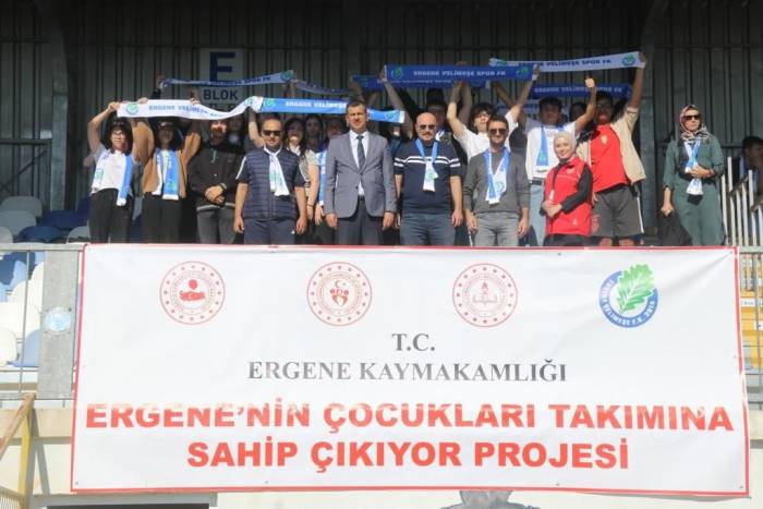 Ergene’nin Çocukları Takımına Sahip Çıkıyor Projesi Başladı