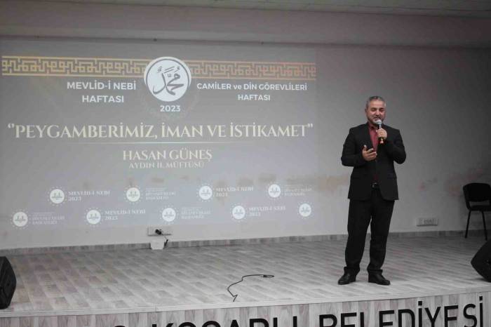 Koçarlı’da Mevlid-i Nebi Konferansı Düzenlendi