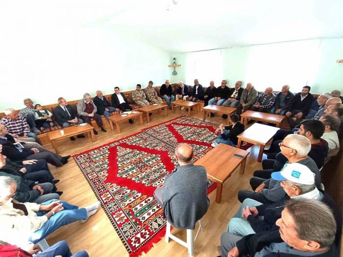 Kaymakam Zor, Vatandaşlar Bir Araya Geldi