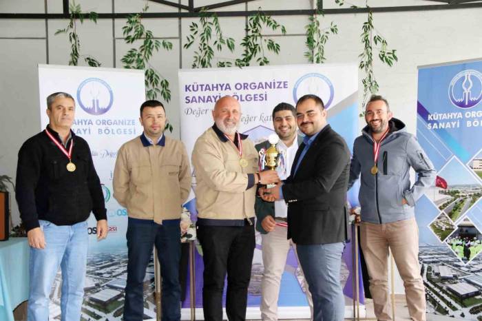 Kütahya Osb Firmalar Arası Tavla Turnuvasının Şampiyonu Belli Oldu