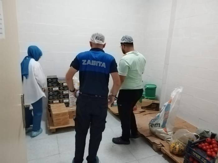 Soma Zabıtasından Kantinlere Sıkı Denetim