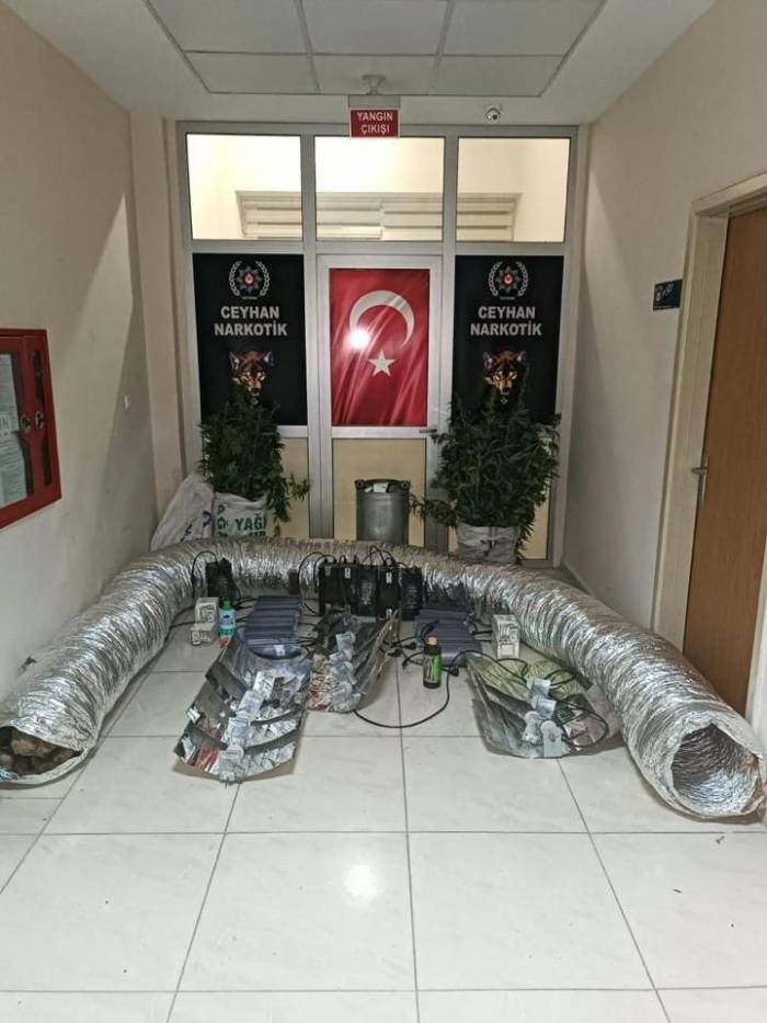 İklimlendirme Sistemiyle Hint Keneviri Üretilen Eve Operasyon: 3 Gözaltı
