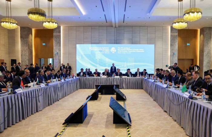 Ekonomik İşbirliği Teşkilatı Bakanlar Konseyi Şuşa’da Toplandı