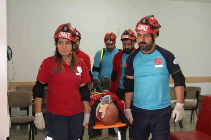 Elazığ’da Deprem Ve Yangın Tatbikatı