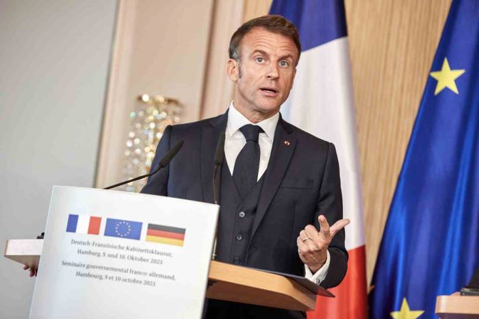 Macron: "Hamas’ın Operasyonuna İran’ın Doğrudan Müdahil Olduğuna Dair Resmi Bir Kanıt Yok"