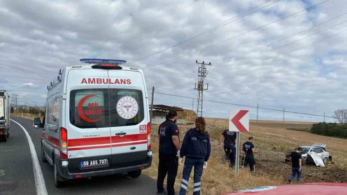 Hurdaya Dönen Araçtan Sağ Salim Çıktı