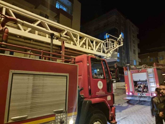 Milas’ta İkamet Yangını