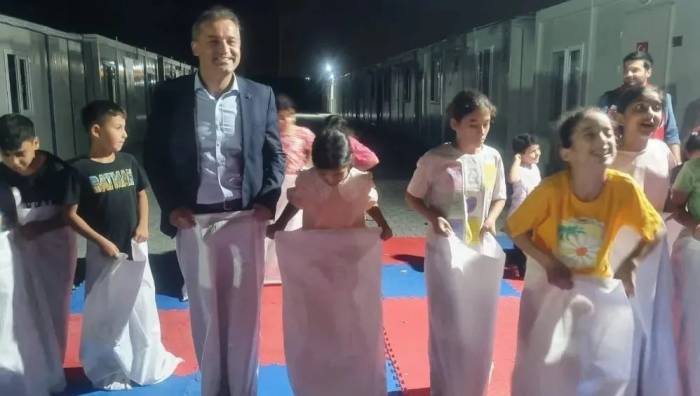 Depremin Çocukları Geleneksel Oyunlarla Moral Buldu