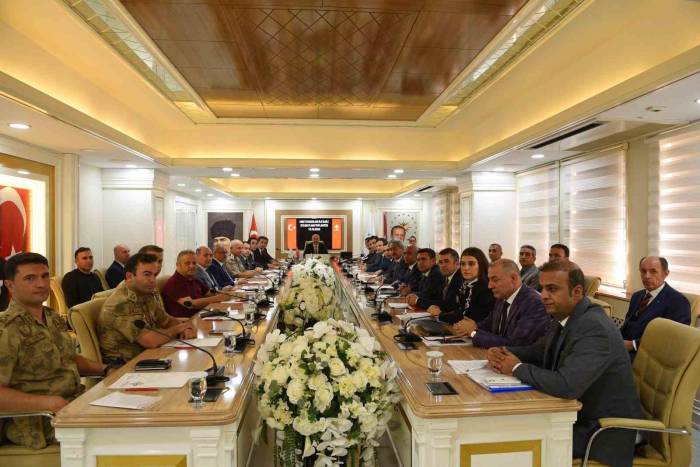 Batman’da Anız Yangınları İle Mücadele Toplantısı Yapıldı