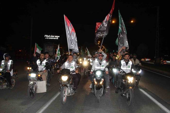 Batman’da Filistin’e Destek Konvoyu