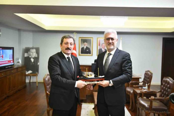 Tamer Karadağlı Ve Selim Terzi’den Samsun Valisi Tavlı’ya Ziyaret