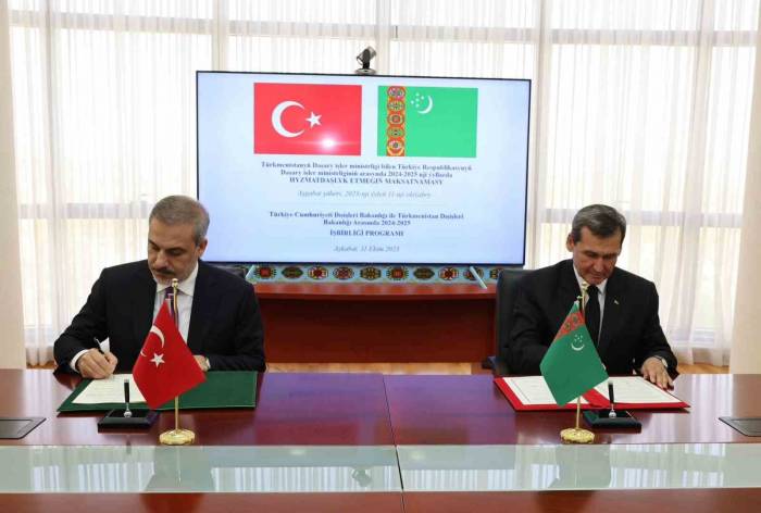 Dışişleri Bakanı Fidan: "Türkiye-türkmenistan Bir Millet, İki Devlet Ruhuyla Hareket Eden İki Devlet"