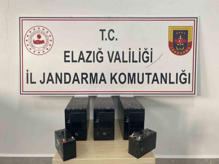 Elazığ’da Asansörlerin Güç Kaynağını Çalan Zanlı Yakalandı
