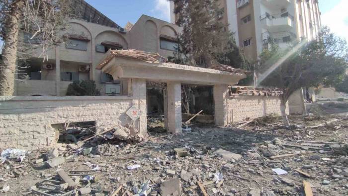 Gazze’deki Haydar Abdel Şafi Sağlık Merkezi, İsrail’in Saldırısında Hizmet Dışı Kaldı