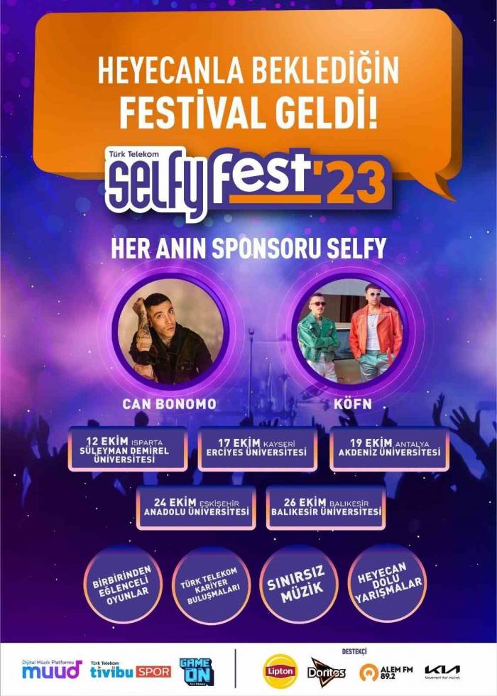 Türk Telekom Selfy Fest Başlıyor