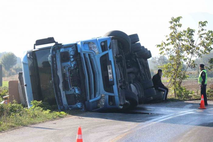 800 Kilometre Yol Geldi, Hedefine 20 Kilometre Kala Kaza Yaptı