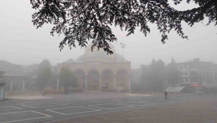 Düzce Güne Sis İle Uyandı