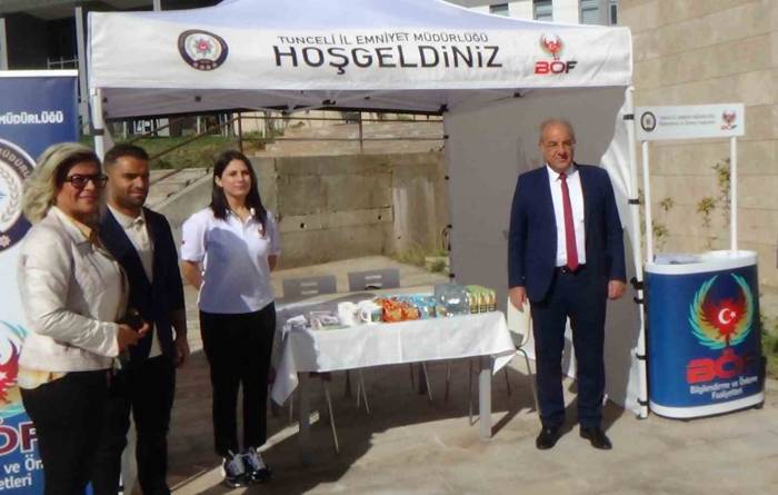 Tunceli Emniyet Müdürlüğünden Öğrencilere Bilgilendirme