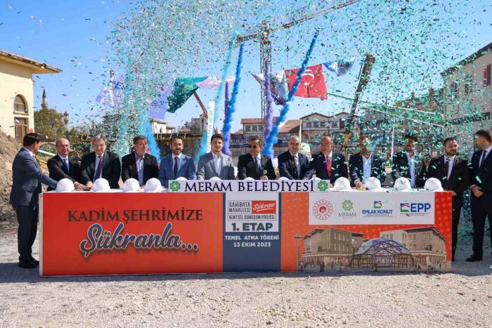 Şükran Kentsel Dönüşüm Projesi’nde 1. Etabın Temeli Atıldı
