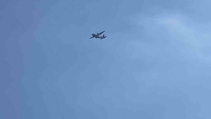 Akdeniz’de Defalarca Sorti Yapan Sahil Güvenlik Uçağı Dikkat Çekti